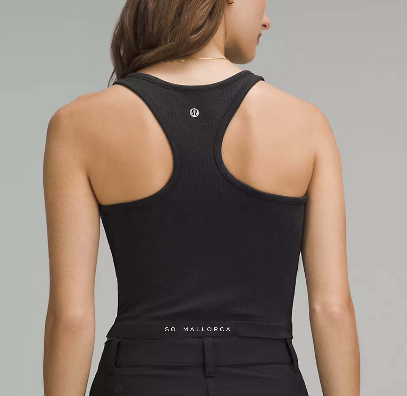 SO MALLORCA x lululemon Ebb to Street Cropped Racerback Tank