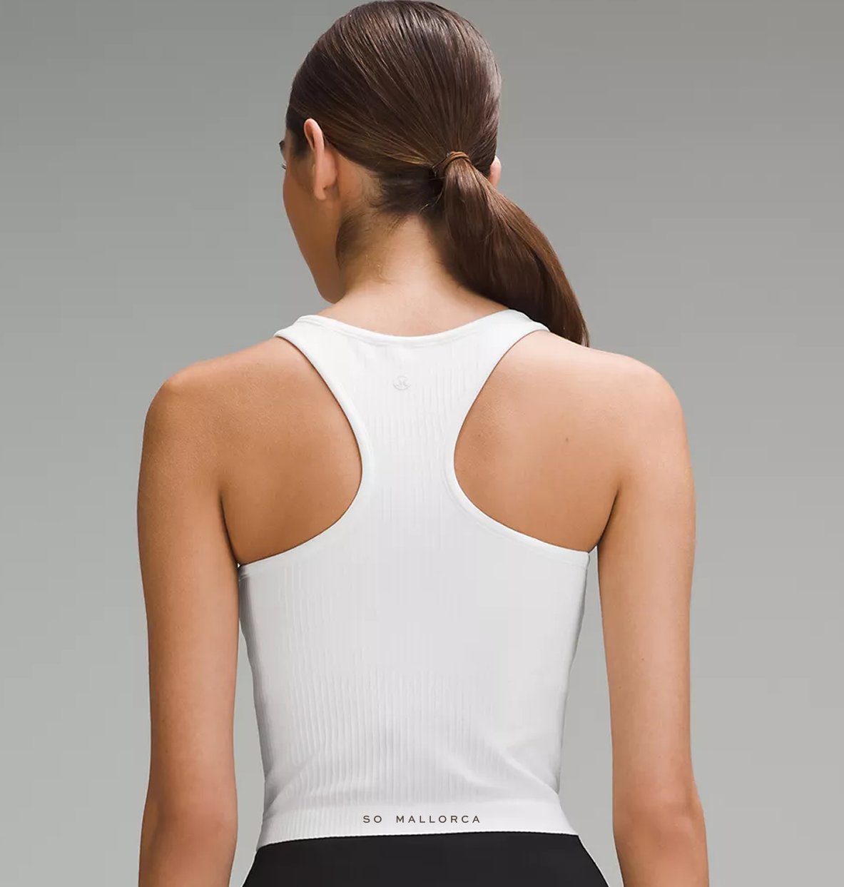 SO MALLORCA x lululemon Ebb to Street Cropped Racerback Tank